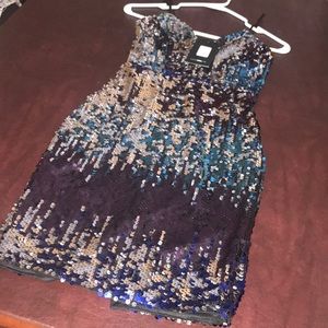 Party sequin mini dress